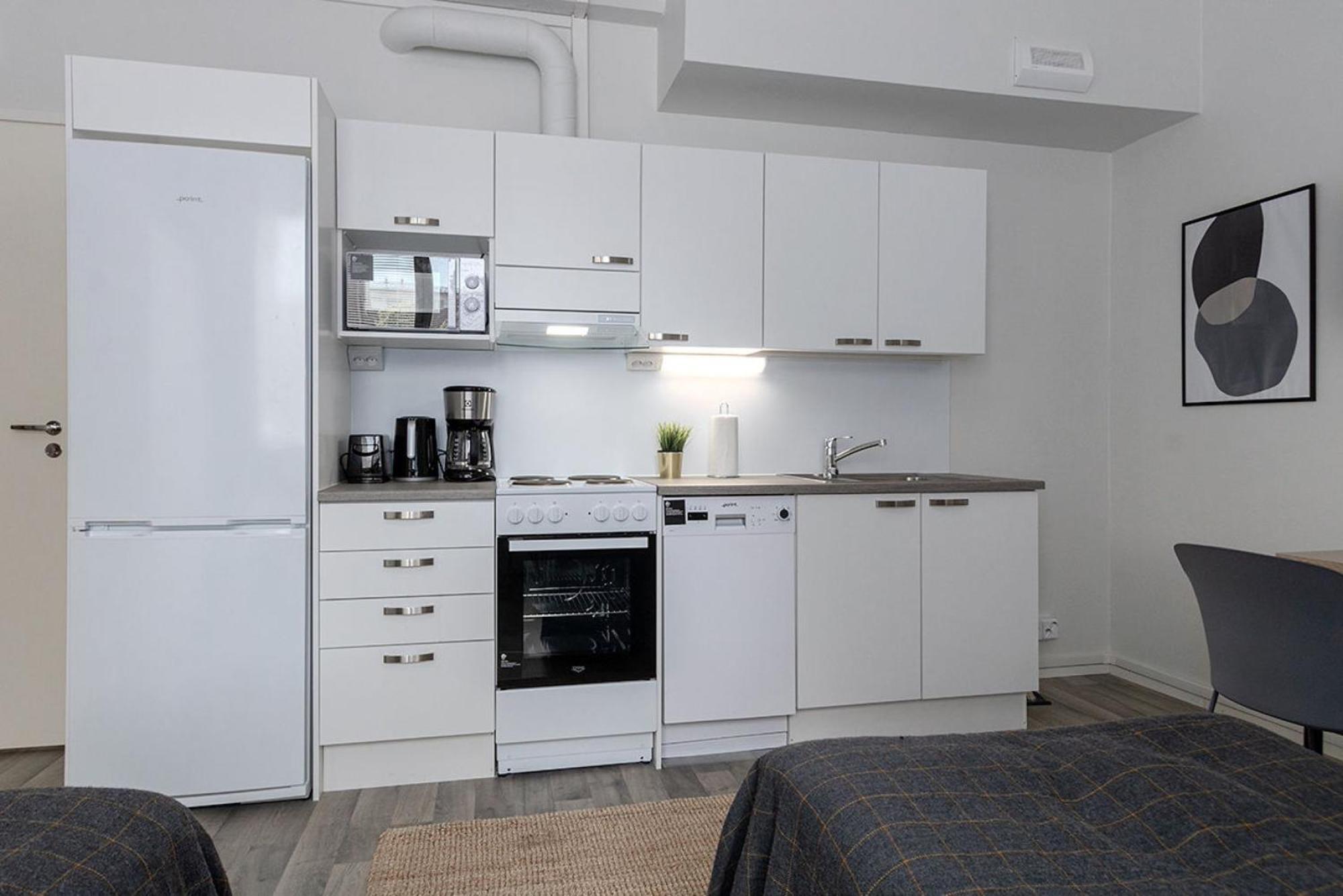 Forenom Serviced Apartments Rauma Kaivopuisto Bagian luar foto
