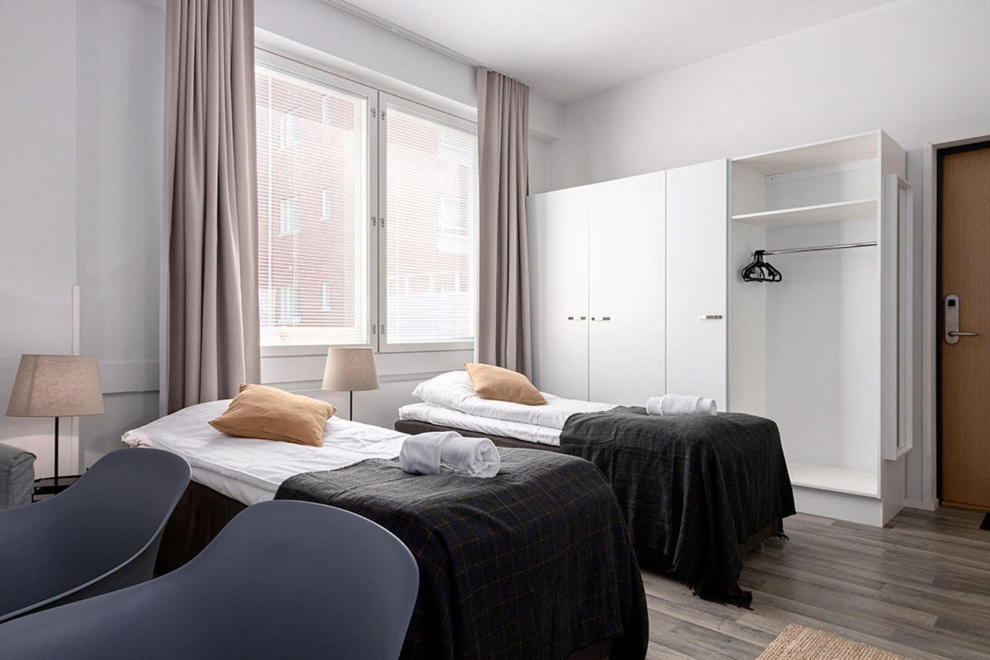 Forenom Serviced Apartments Rauma Kaivopuisto Bagian luar foto